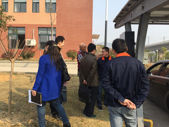 熱烈接待市科技局向導到我司舉行旅行指導！